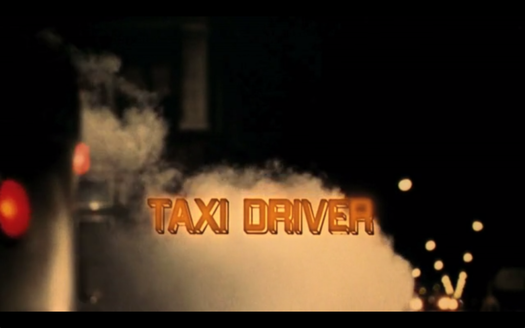 Lonely yellow fog from Taxi Driver