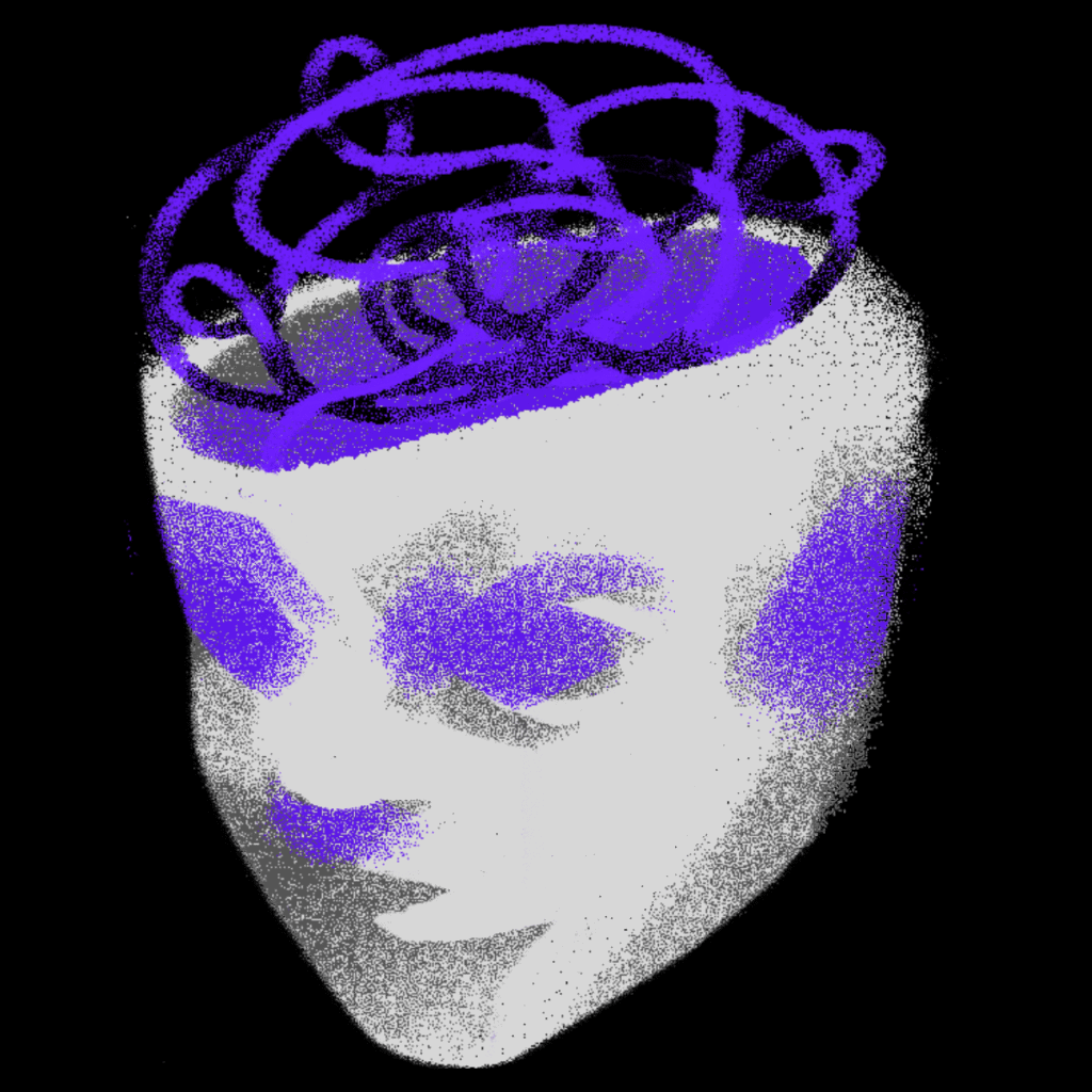 person with a brain