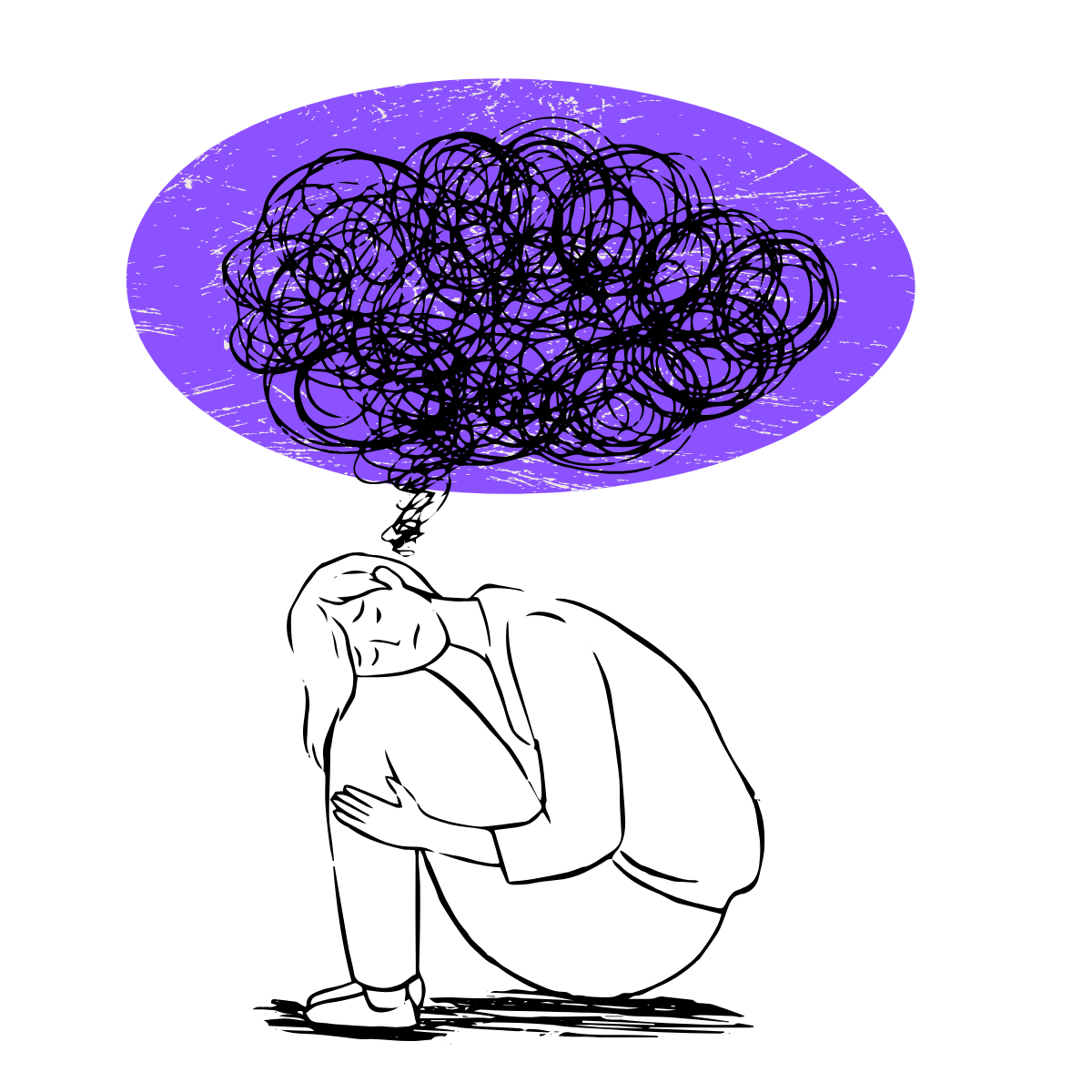 PERSON WONDERING