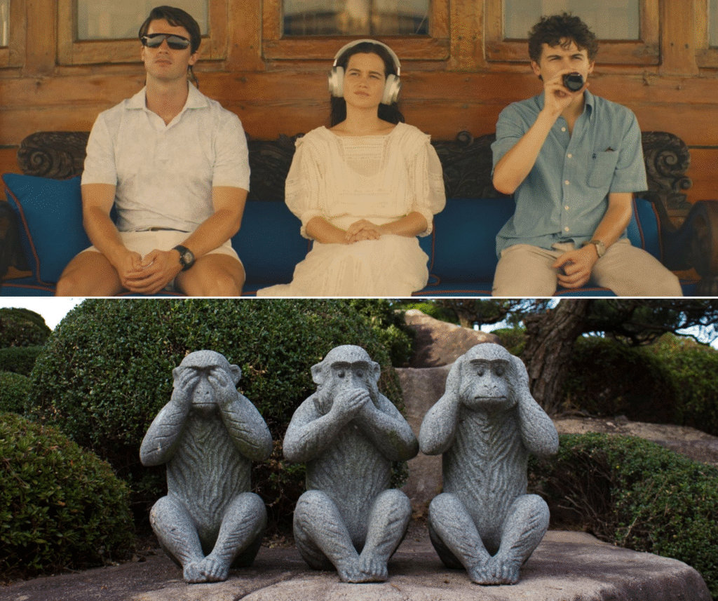 three monkeys