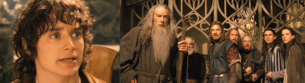 Frodo takes the ring