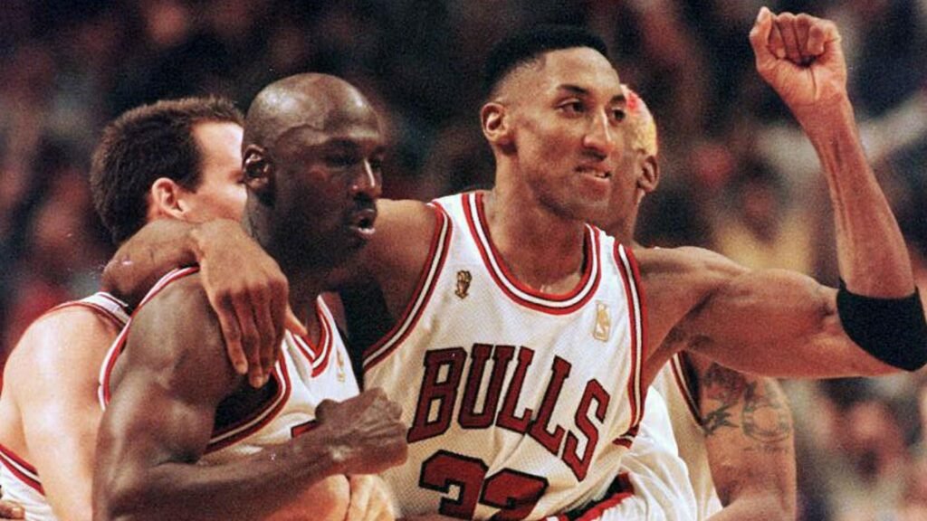 Jordan and Pippen