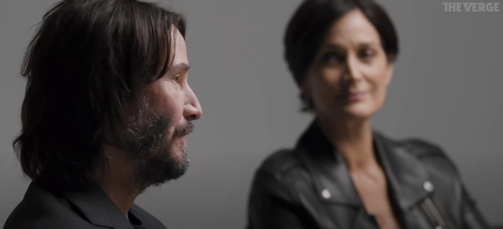 Keanu reeves verge interview